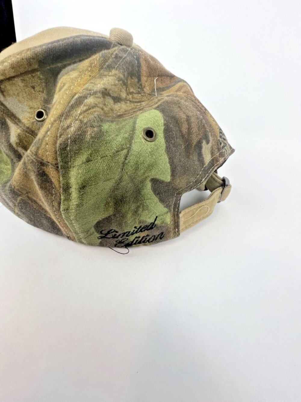 Vintage Cabela’s Bull Elk Camo Strapback Hat – Adjustable Cap Limited Edition - Picture 3 of 6